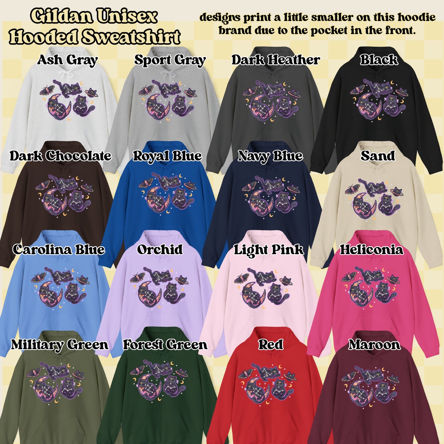 Cosmic Kitties (tshirt/sweatshirt)