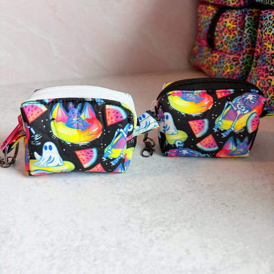 Spooky Summer Keychain Pouch