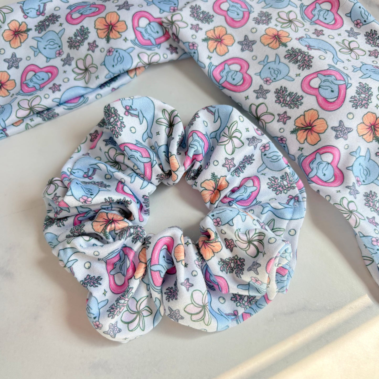Darling Dolphins Scrunchie (Regular)