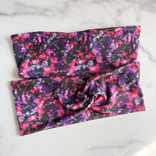 Galaxy Tie Dye Headband