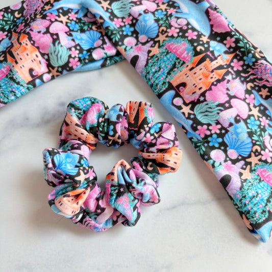 Summer Ocean Scrunchie (Skinny)