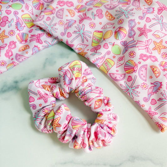 Tropical Summer Scrunchie (Skinny)