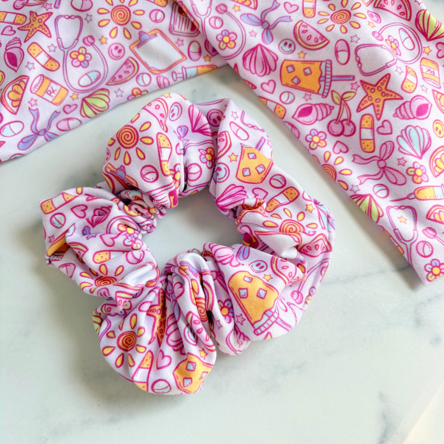 Summer Medical Scrunchie (Regular)