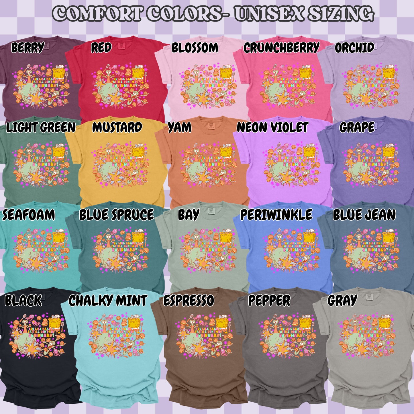 Crabby Patties (tshirt/sweatshirt)