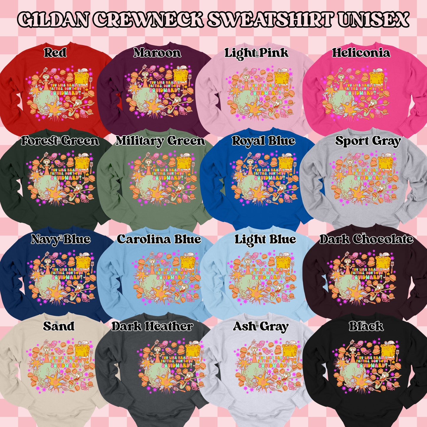 Crabby Patties (tshirt/sweatshirt)