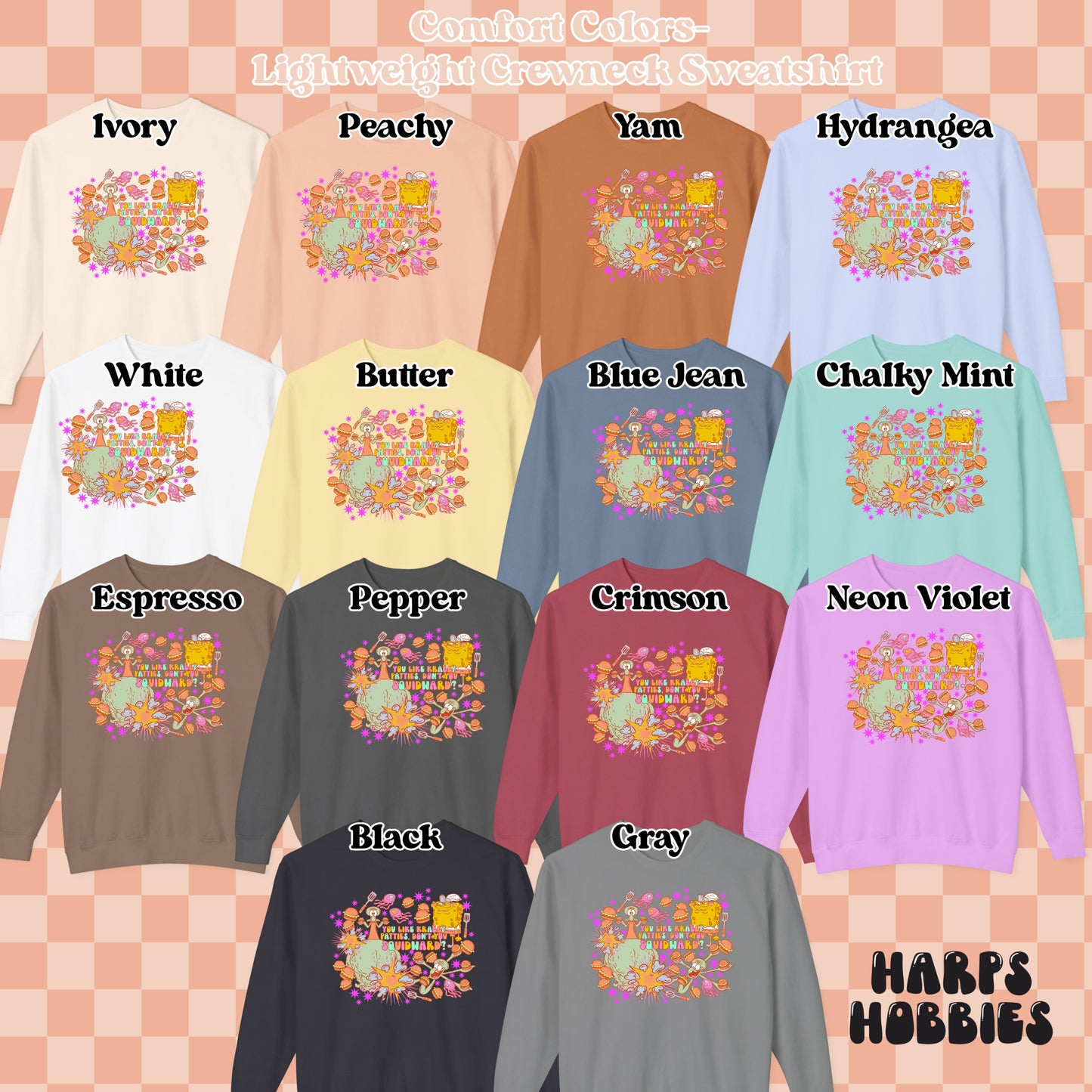 Crabby Patties (tshirt/sweatshirt)