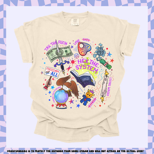 Hex the System (tshirt/sweatshirt)
