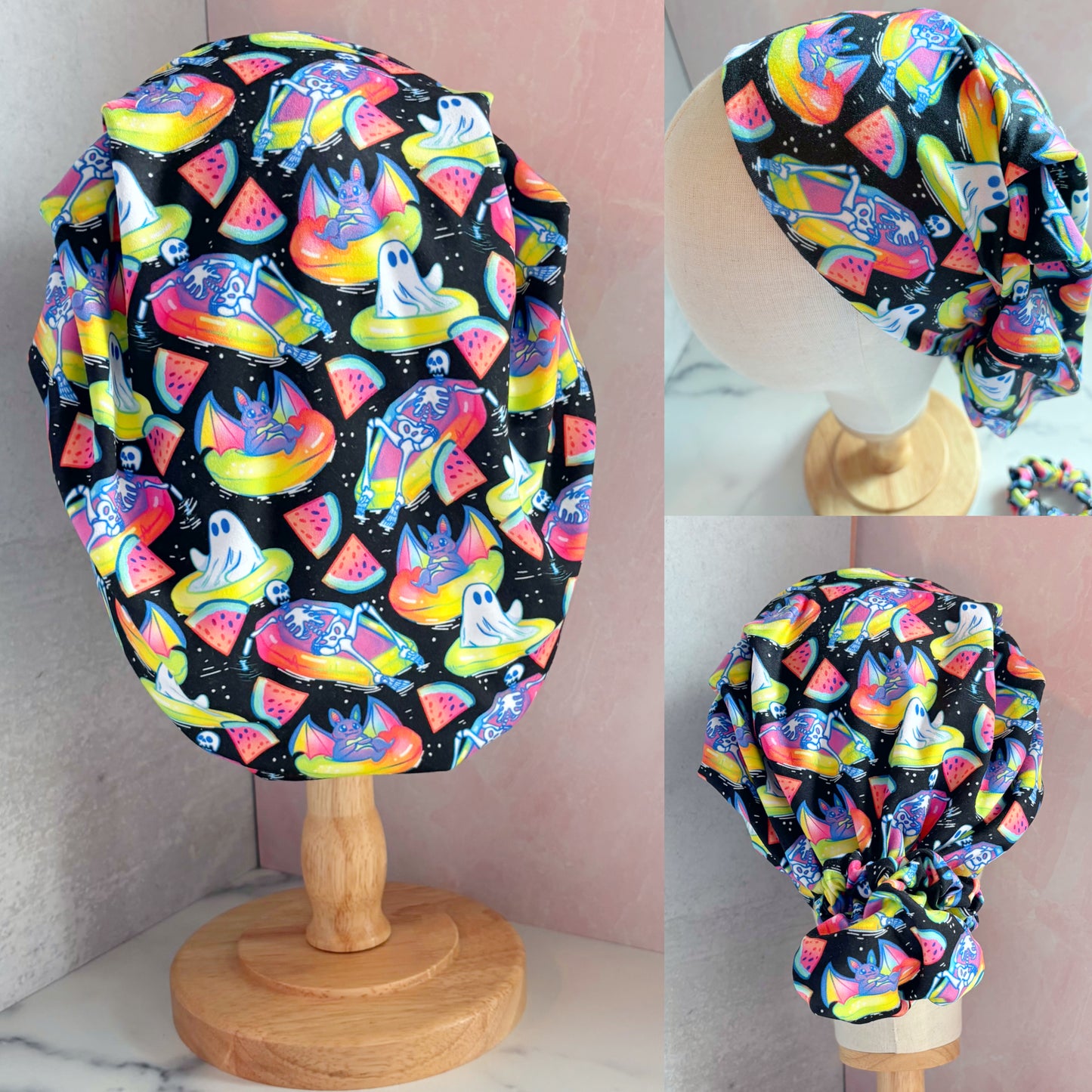 Spooky Summer Scrub Hat