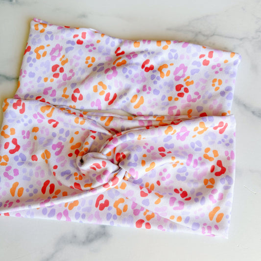 Summer Cheetah Headband