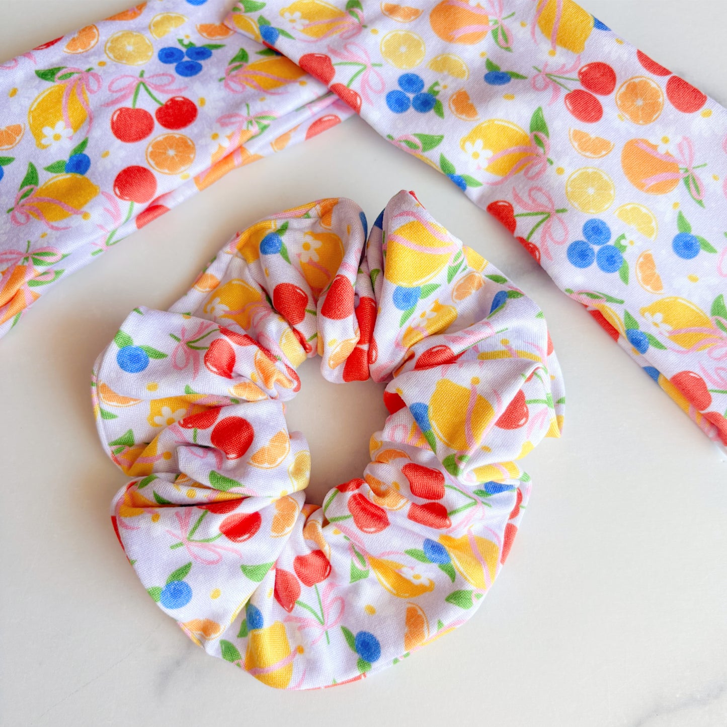 Cutesy Fruits Scrunchie (Regular)
