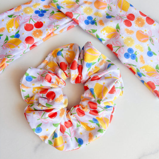 Cutesy Fruits Scrunchie (Regular)