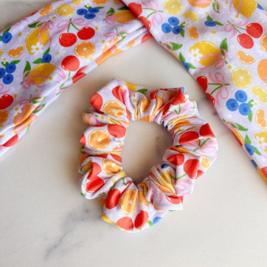 Cutesy Fruits Scrunchie (Skinny)
