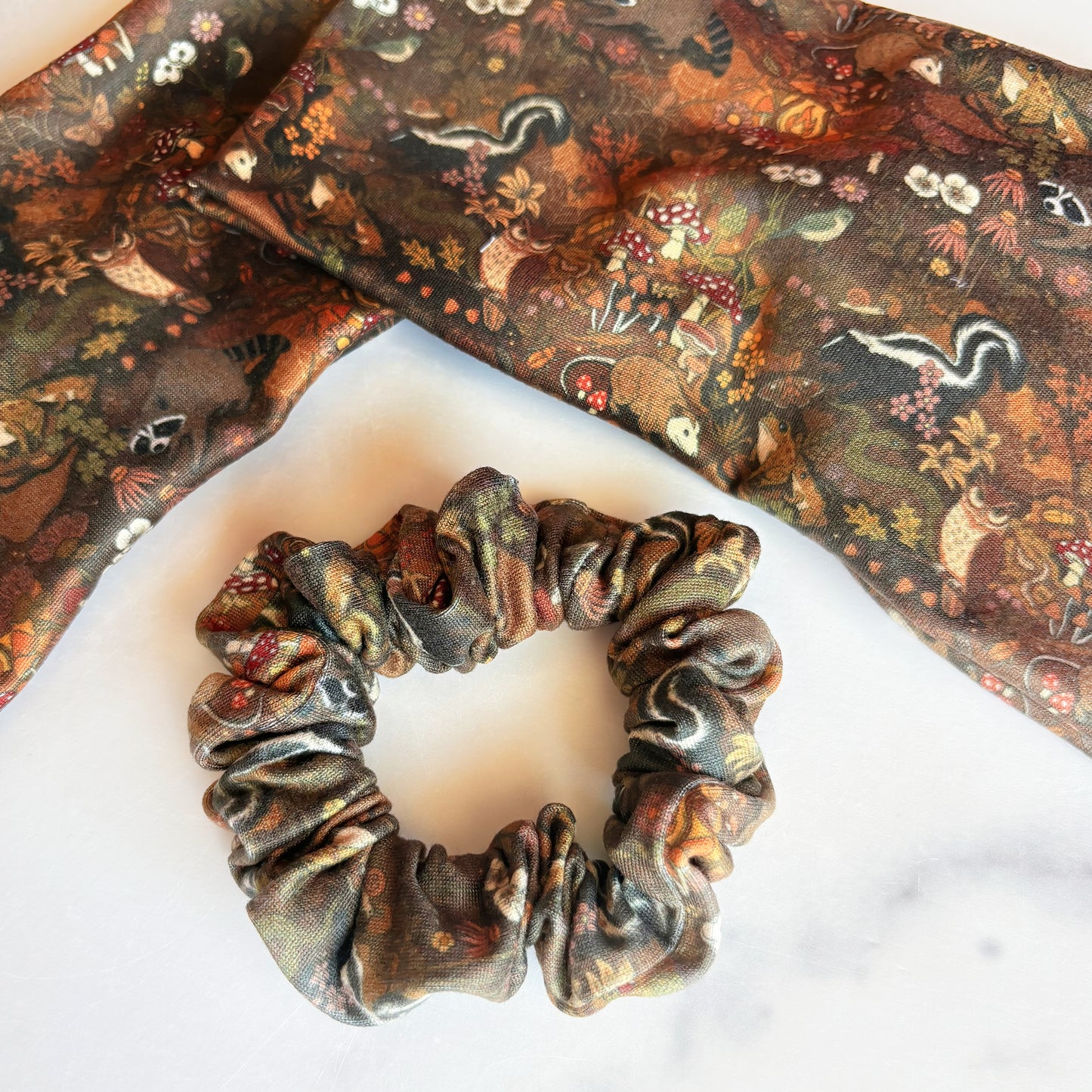 Forgotten Forest Scrunchie (Skinny)