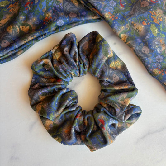 Midnight Bats Scrunchie (Regular)