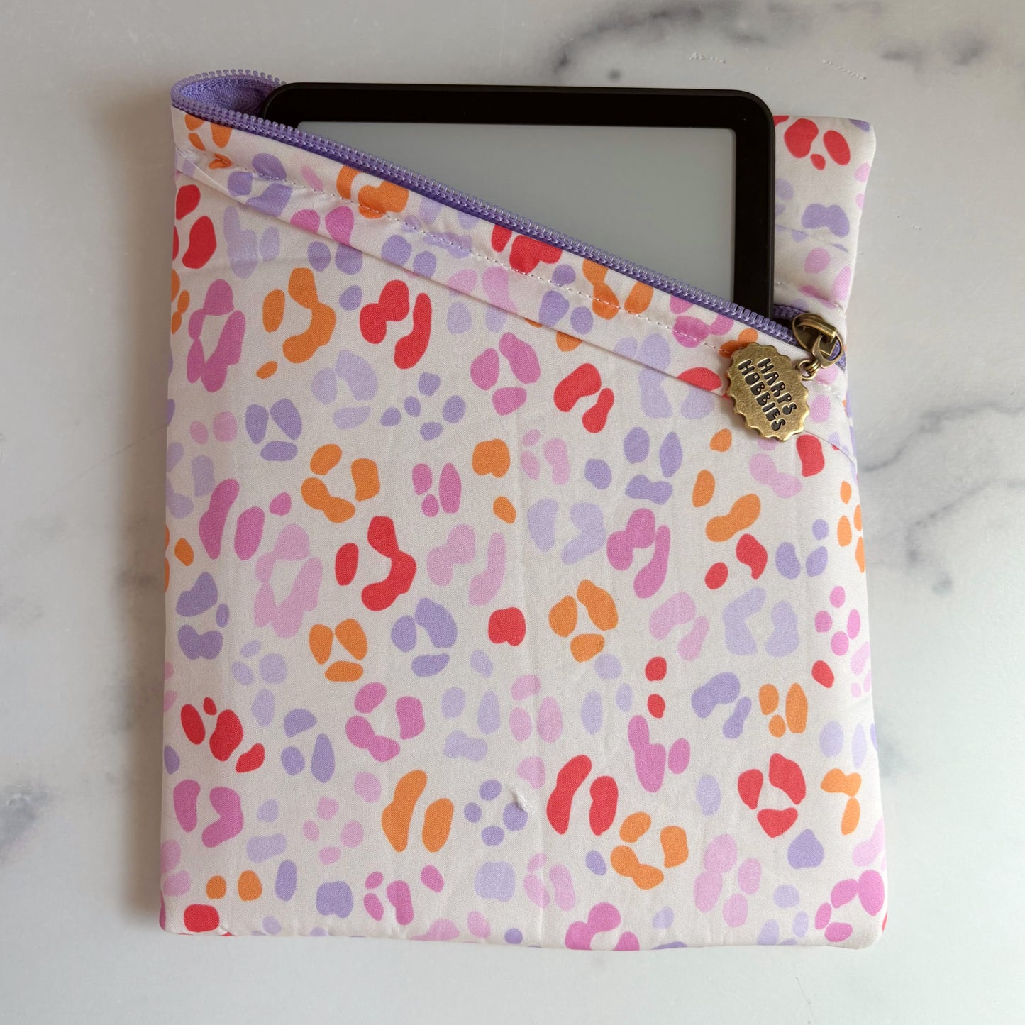 Summer Cheetah Reading Sleeve (2 sizes)