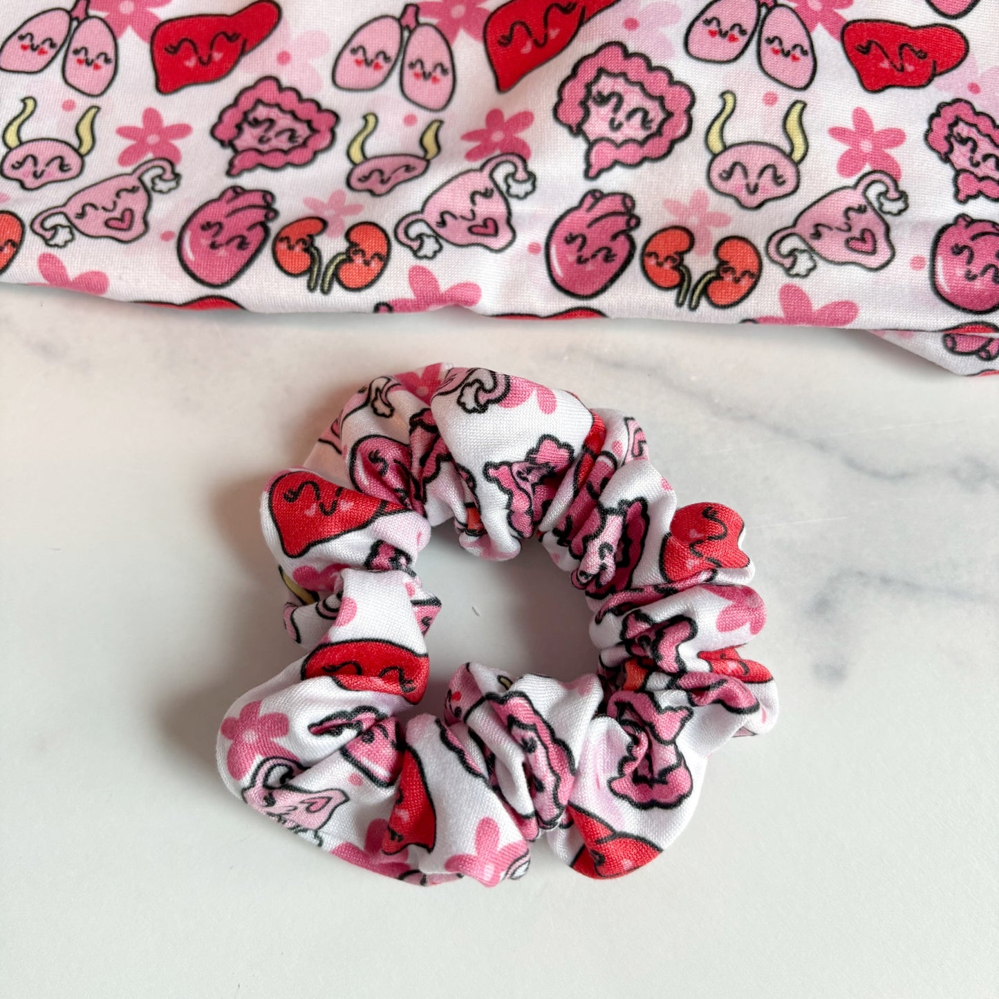 Happy Organs Scrunchie (Skinny)