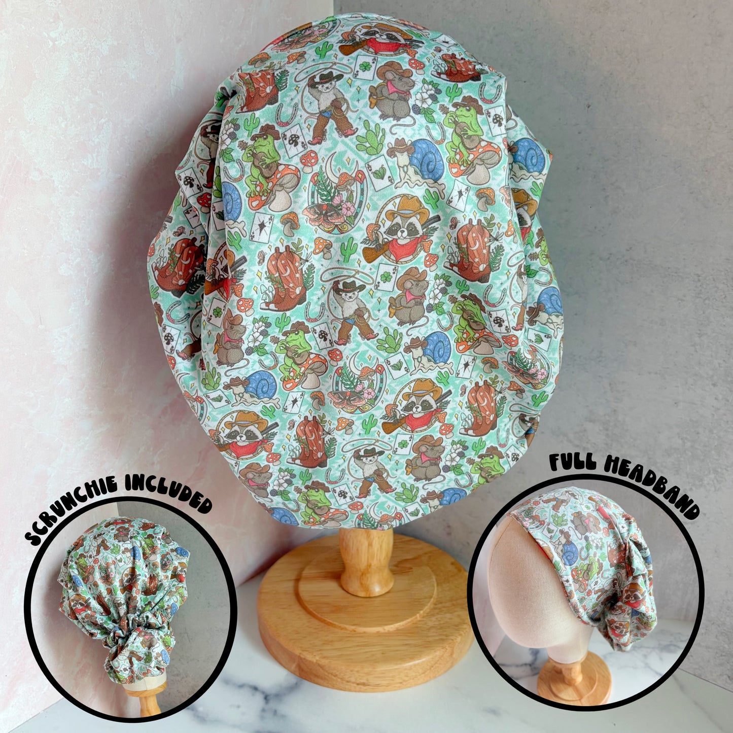 Cowboy Critters Scrub Hat