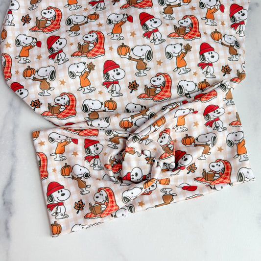 Snoopy Fall Headband