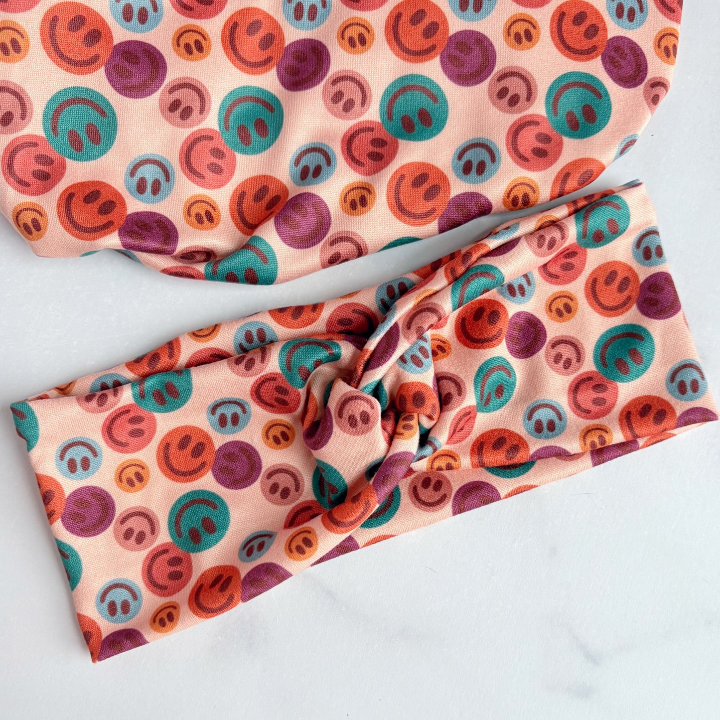 Fall Smileys Headband