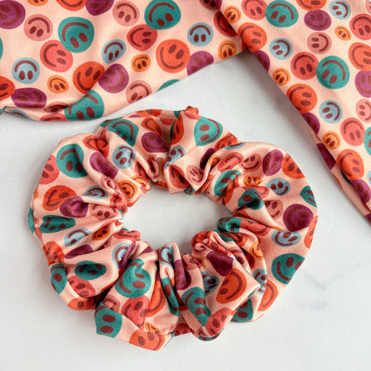 Fall Smileys Scrunchie (Regular)