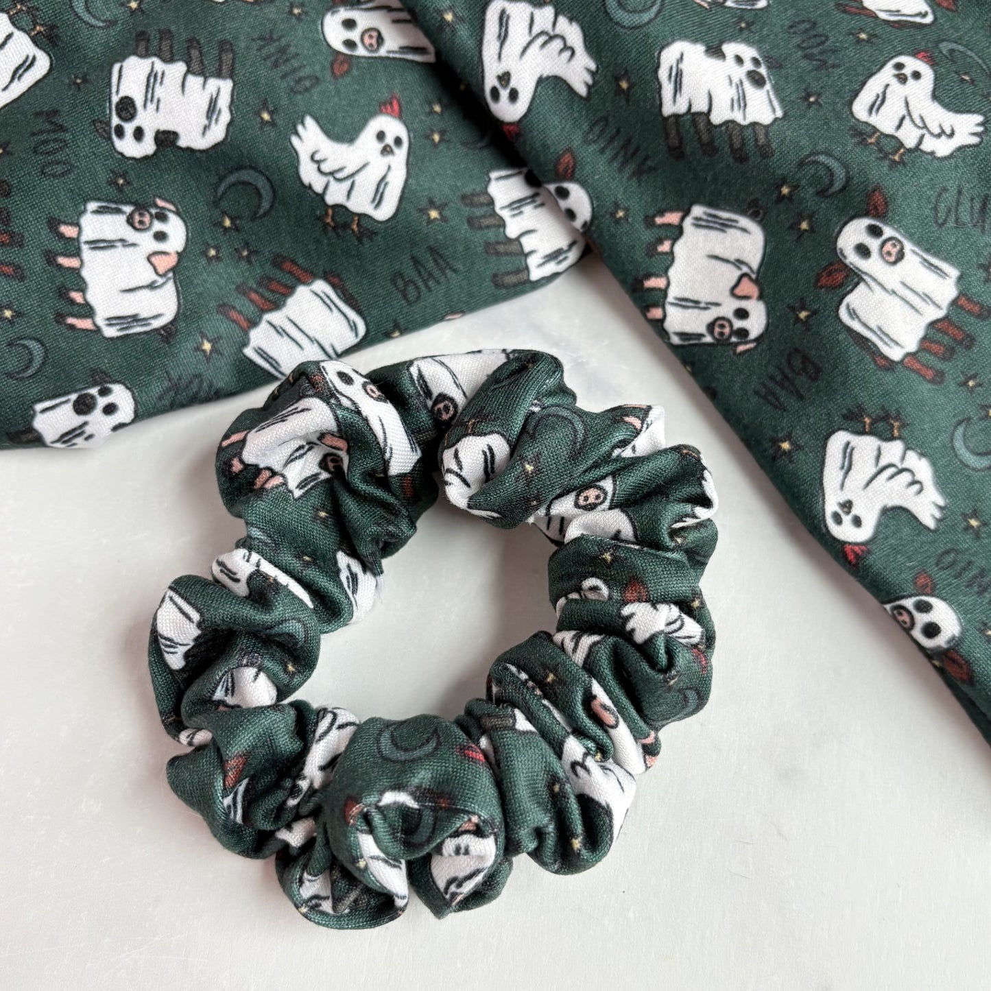 Spooky Farm Scrunchie (Skinny)