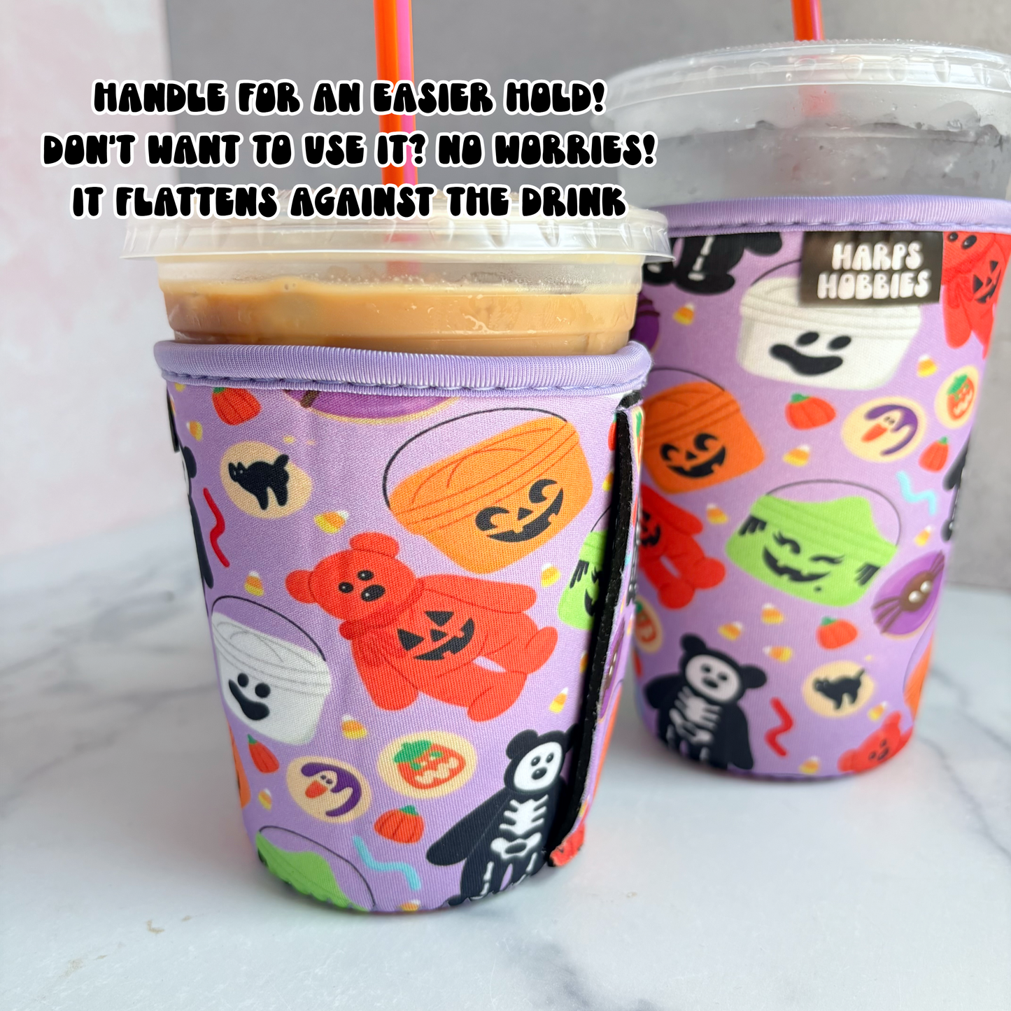 90s Halloween Drink Sleeve (3 sizes)