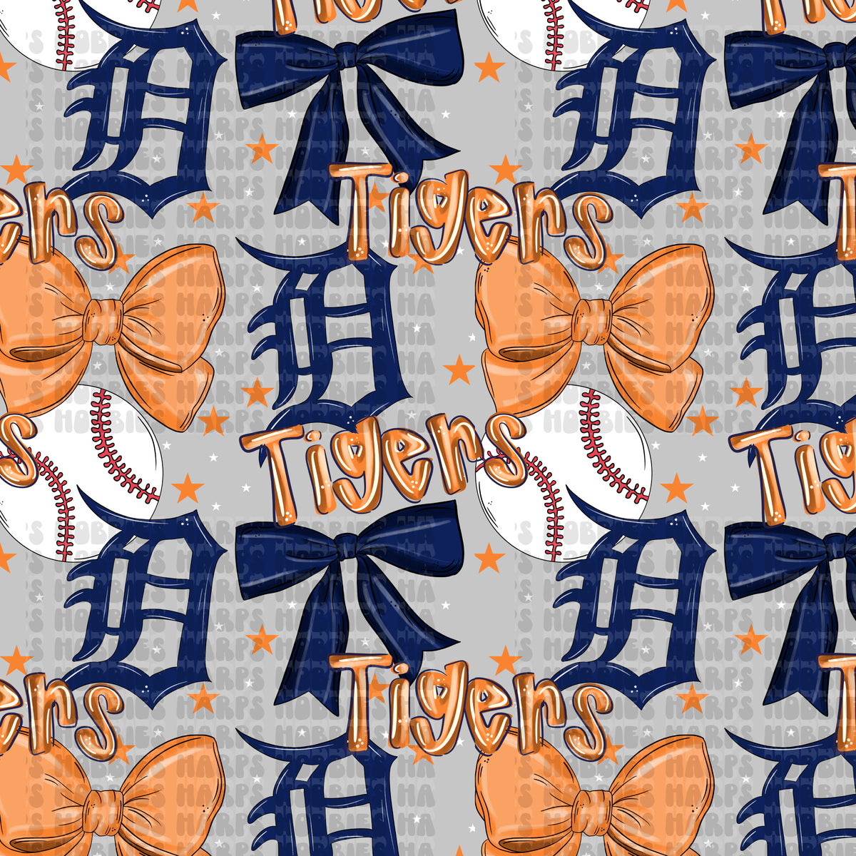 Tigers Bows Headband