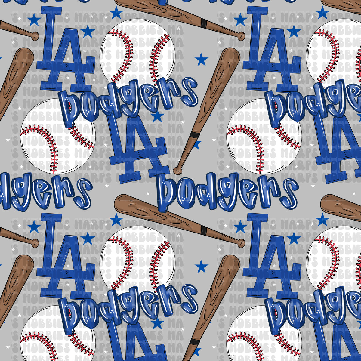 Dodgers (4" or under please) Headband