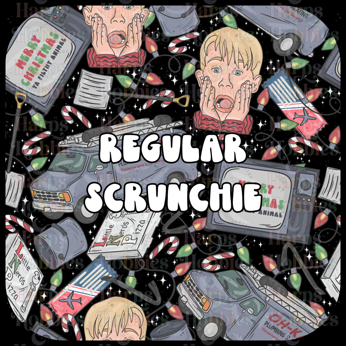 Home Alone Scrunchie (Regular)