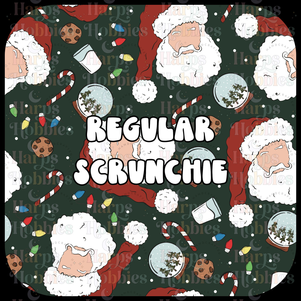 Santa Clause Scrunchie (Regular)