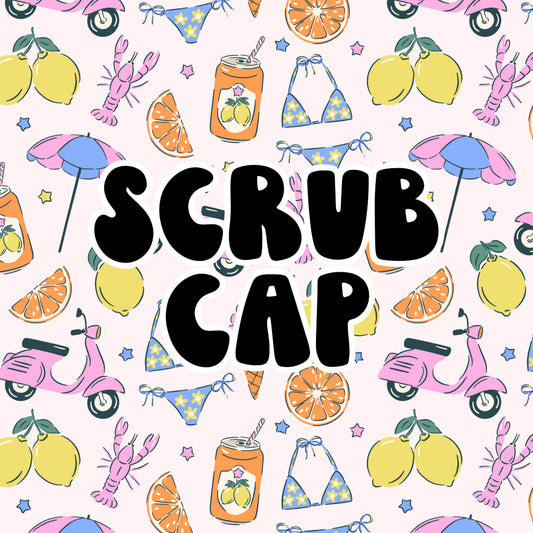 Italian Summer Scrub Cap