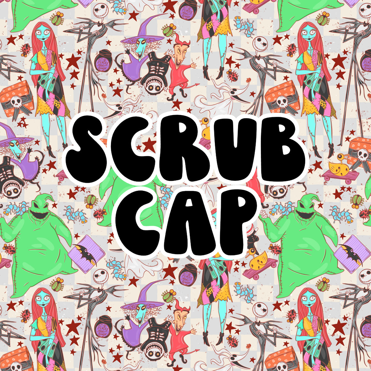 Light Checks NBC Scrub Cap