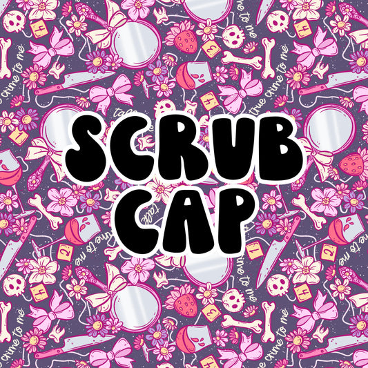 True Crime Scrub Cap