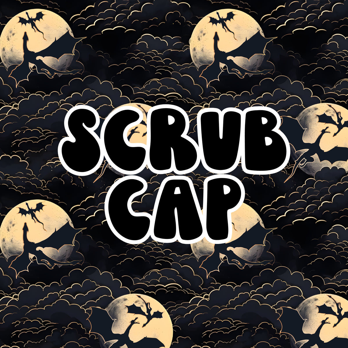 Dragons Scrub Cap