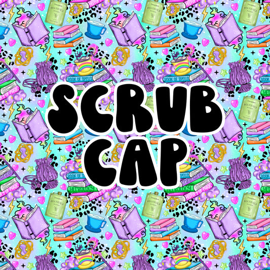 Potter Books Scrub Cap
