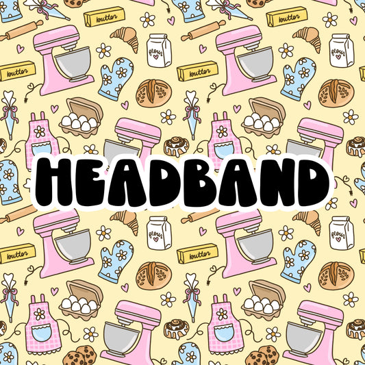 Baking Doodles Headband