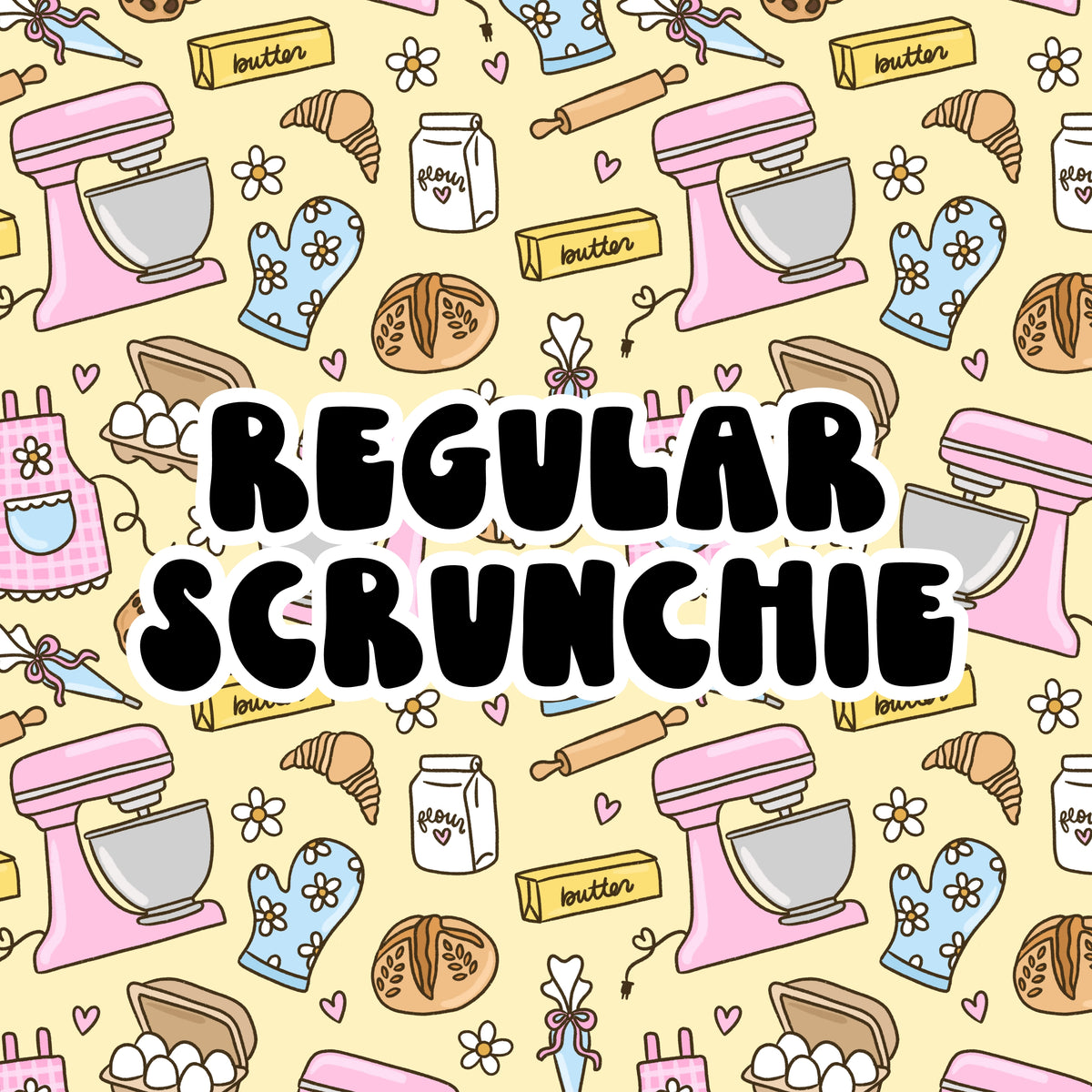 Baking Doodles Scrunchie (Regular)