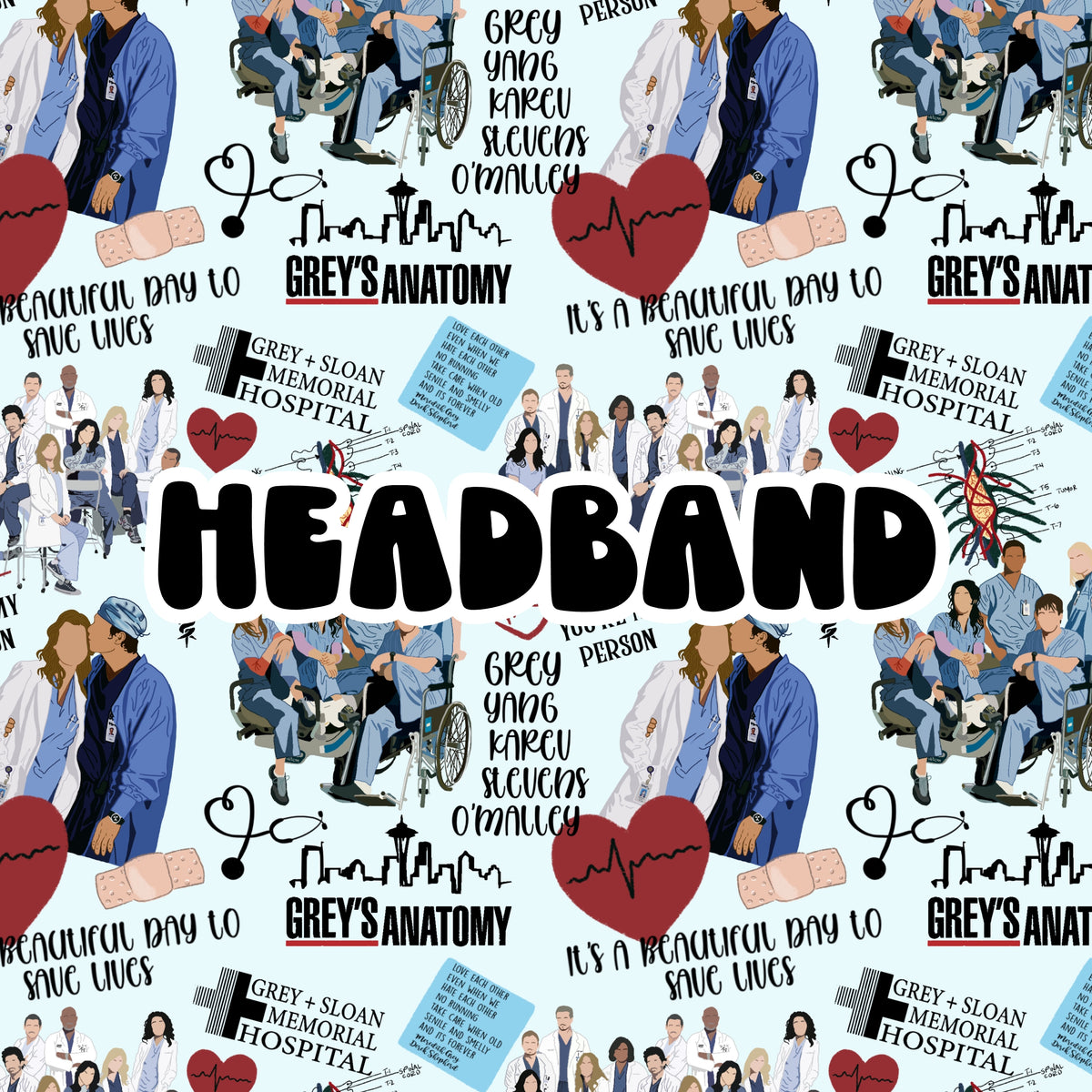 Grey's Anatomy Headband