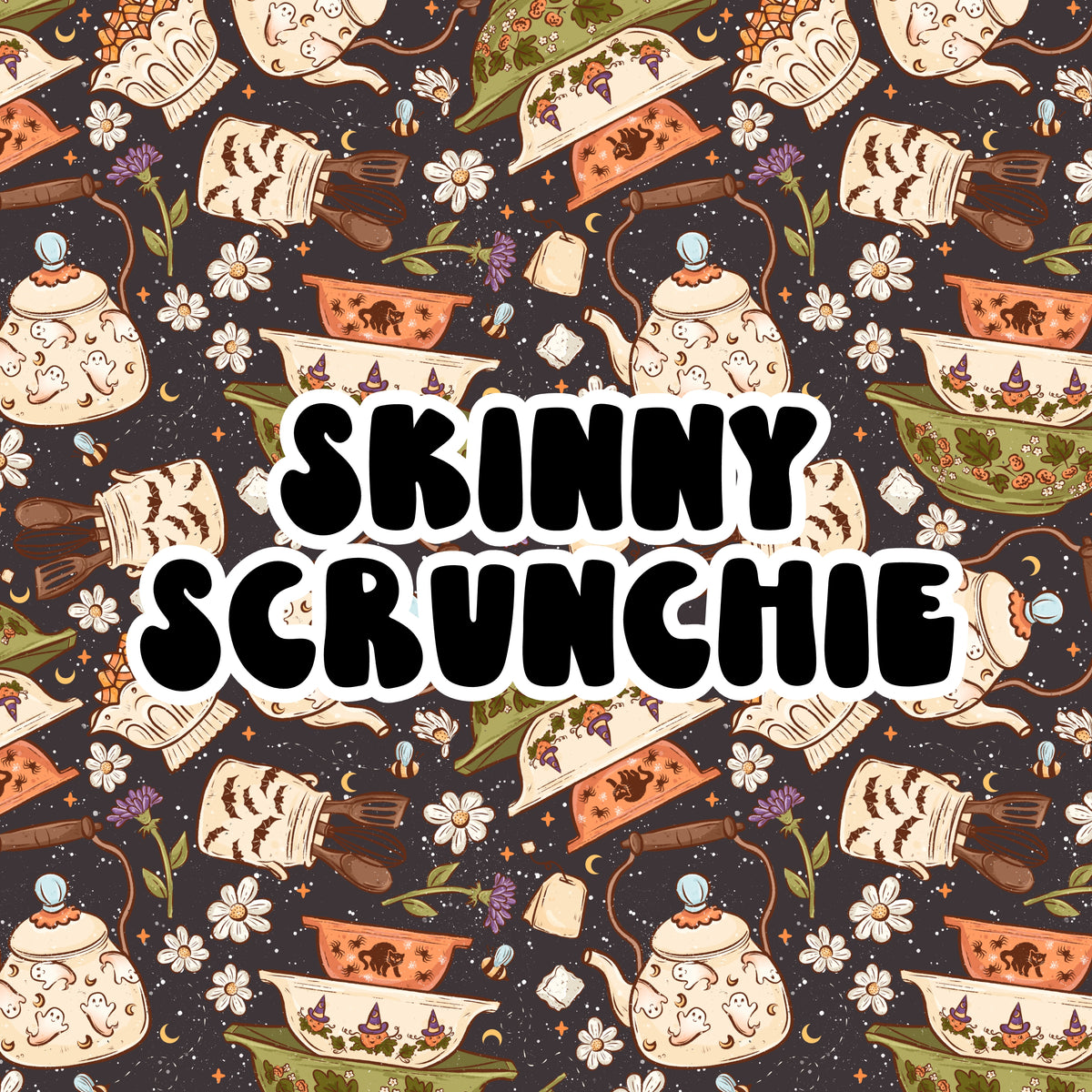 Spooky Kitchen Scrunchie (Skinny)