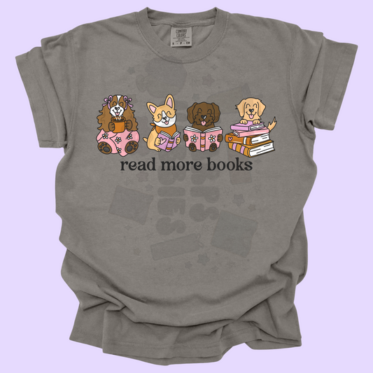 Read More Books pups (tshirt/sweatshirt)
