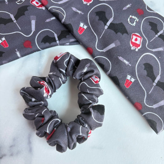 Batty Phlebotomist Scrunchie (Skinny)
