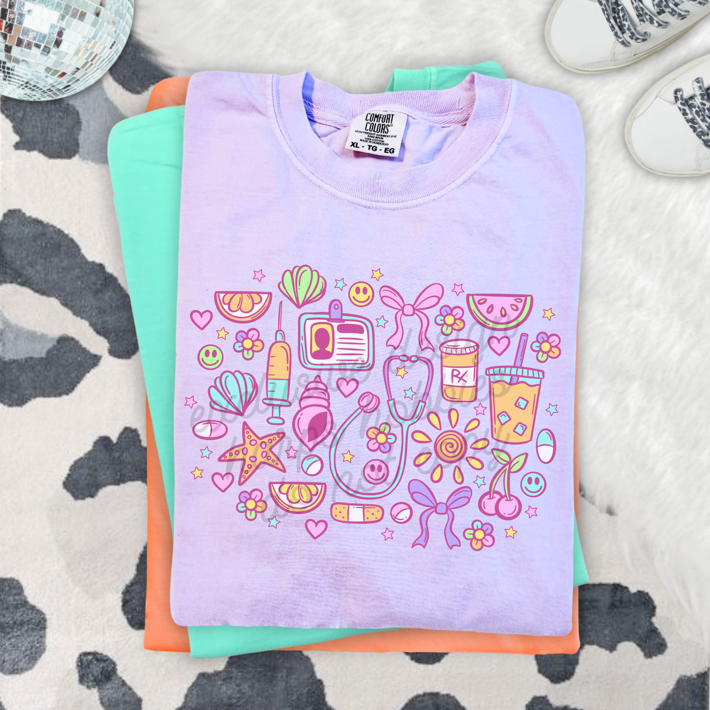 Nurse Bright Doodles (tshirt/sweatshirt)