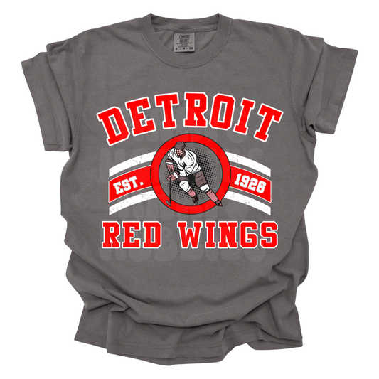 Detroit Red Wings Varsity PRE ORDER (tshirt/sweatshirt)