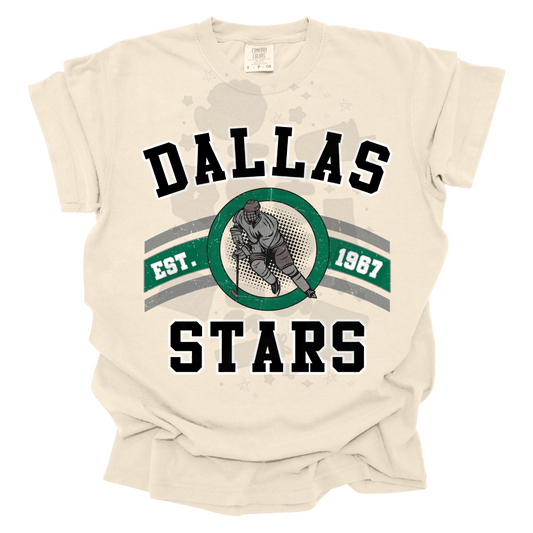 Dallas Stars Varsity PRE ORDER (tshirt/sweatshirt)