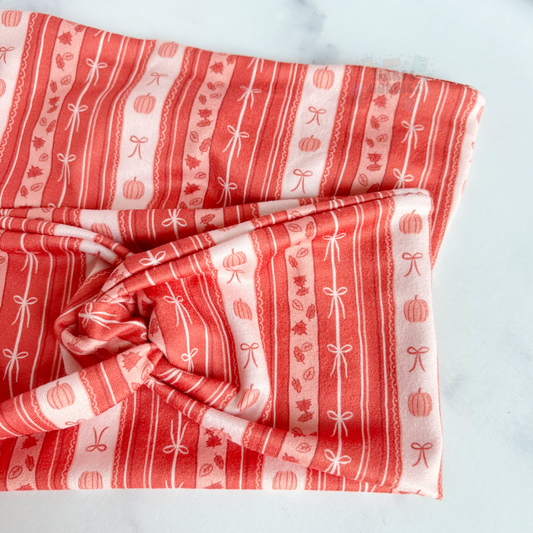 Pumpkin Stripes Headband