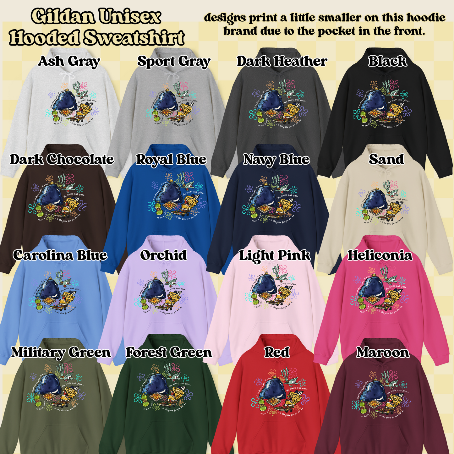 Krusty Krab Pizza (tshirt/sweatshirt)
