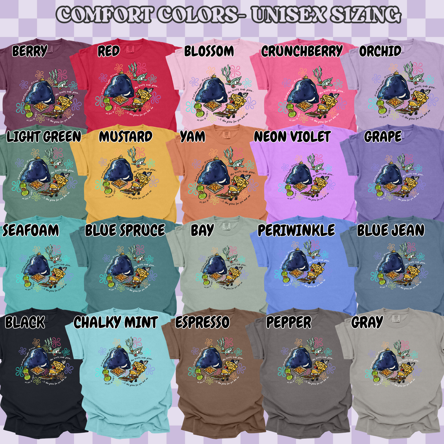 Krusty Krab Pizza (tshirt/sweatshirt)
