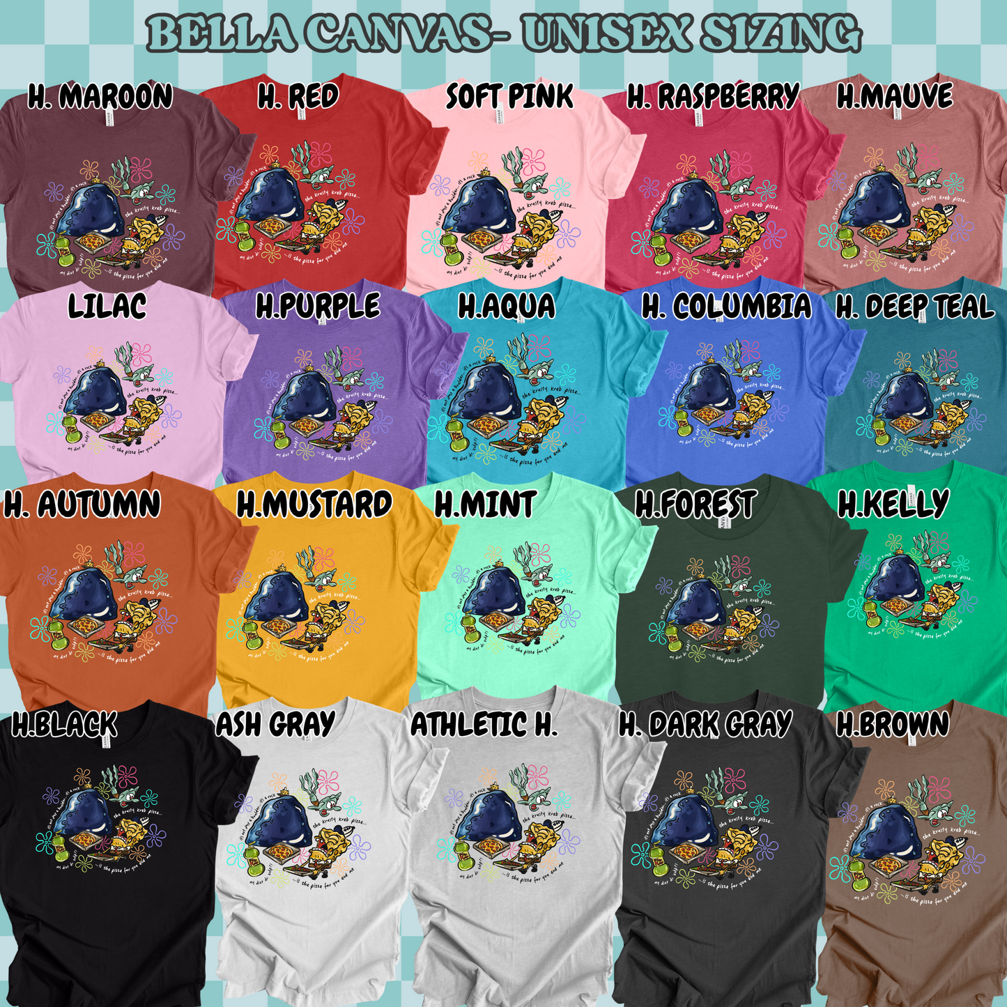 Krusty Krab Pizza (tshirt/sweatshirt)
