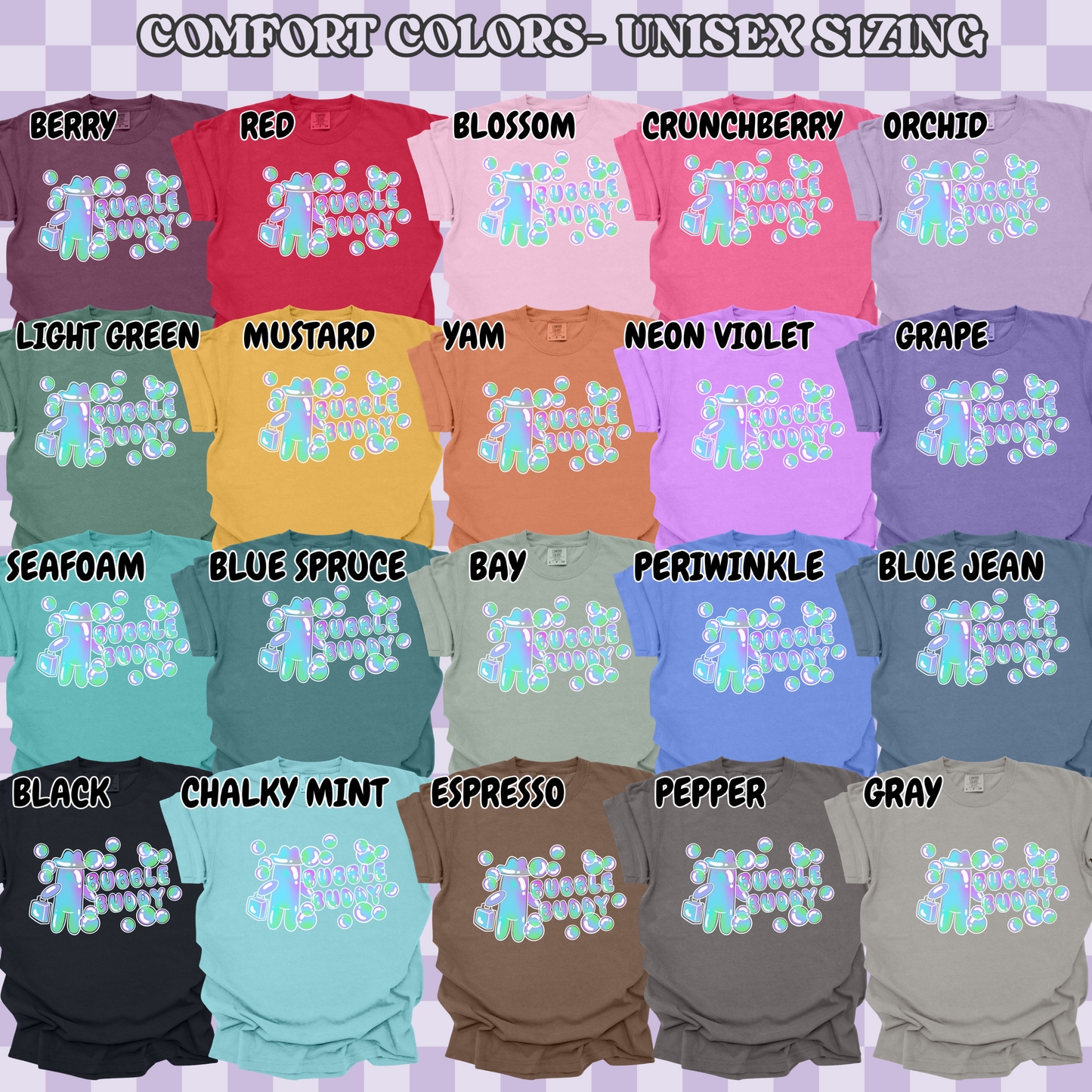 Bubble Buddy (tshirt/sweatshirt)