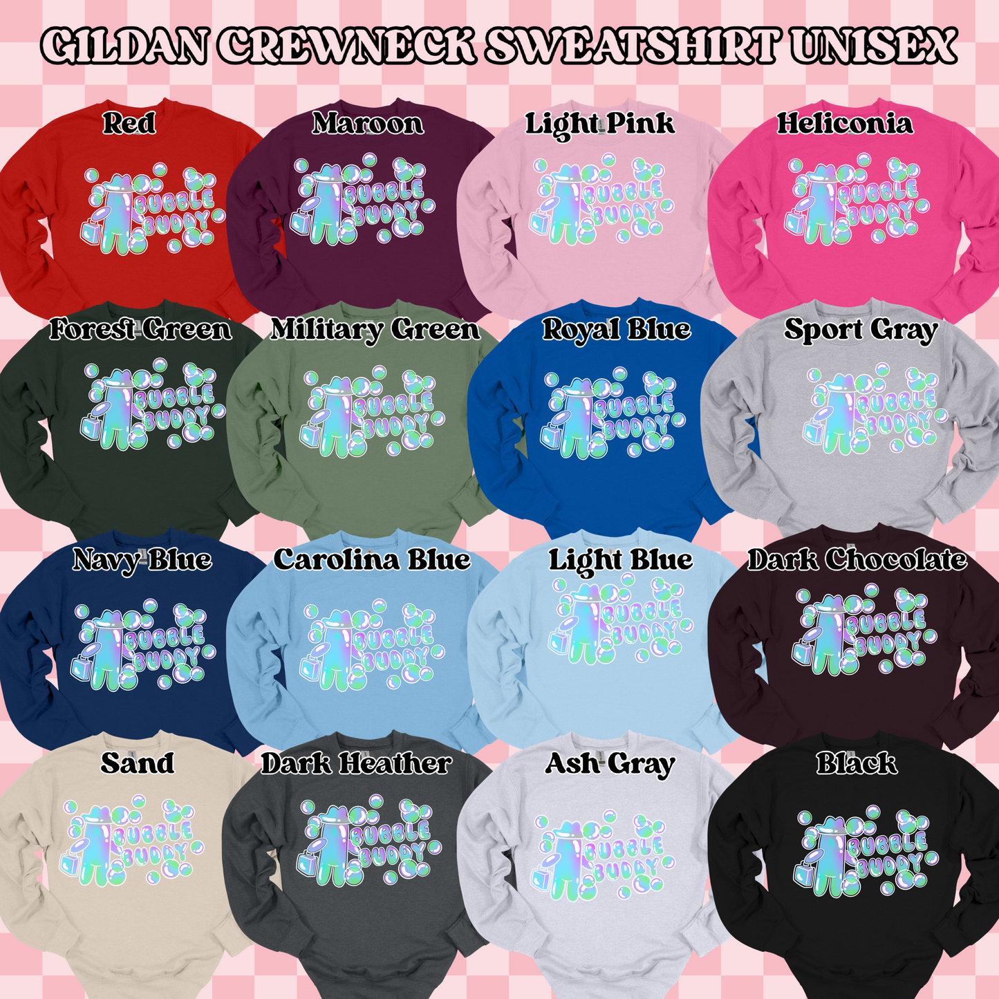 Bubble Buddy (tshirt/sweatshirt)